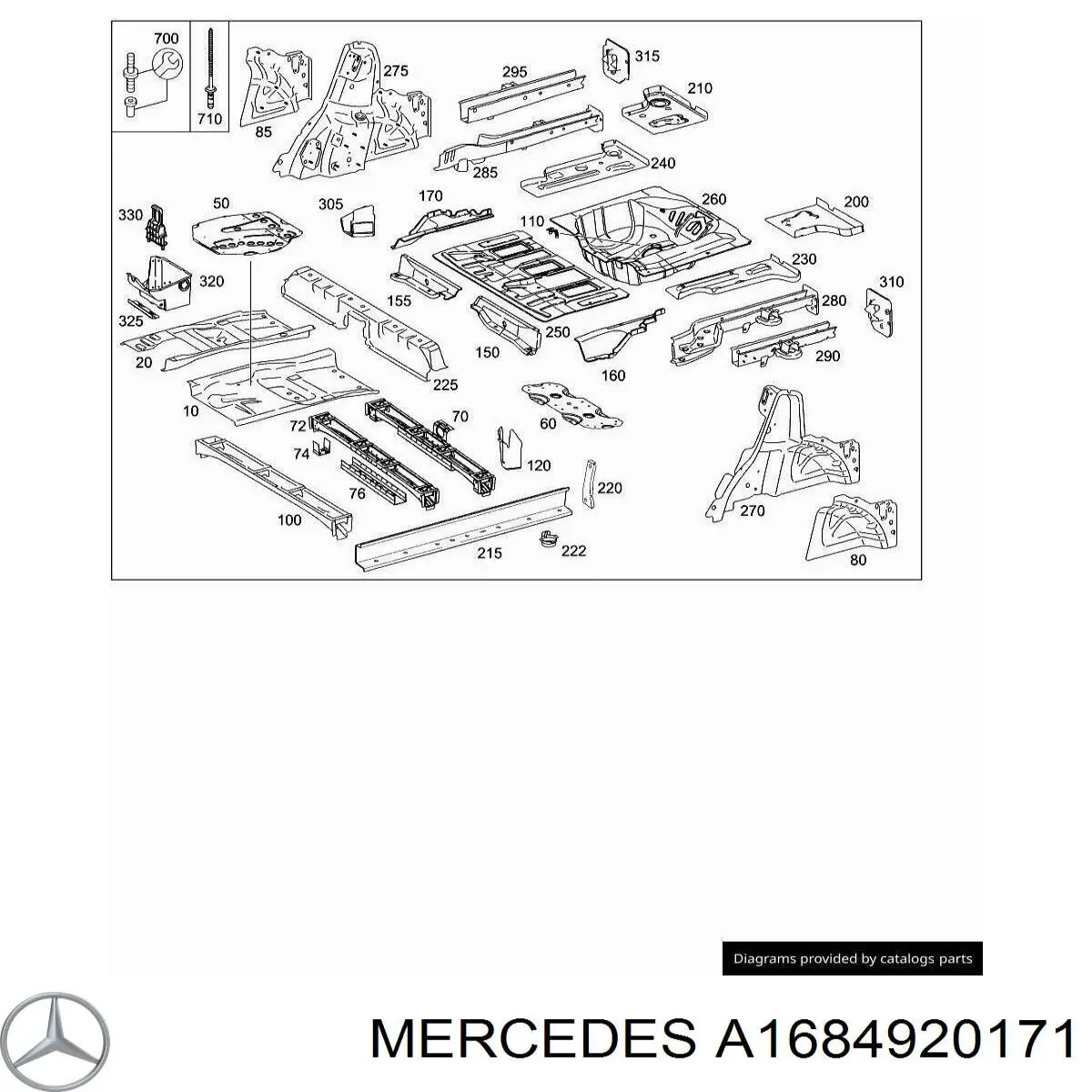  Mercedes A1684920171 precio, desde 20,57 EUR