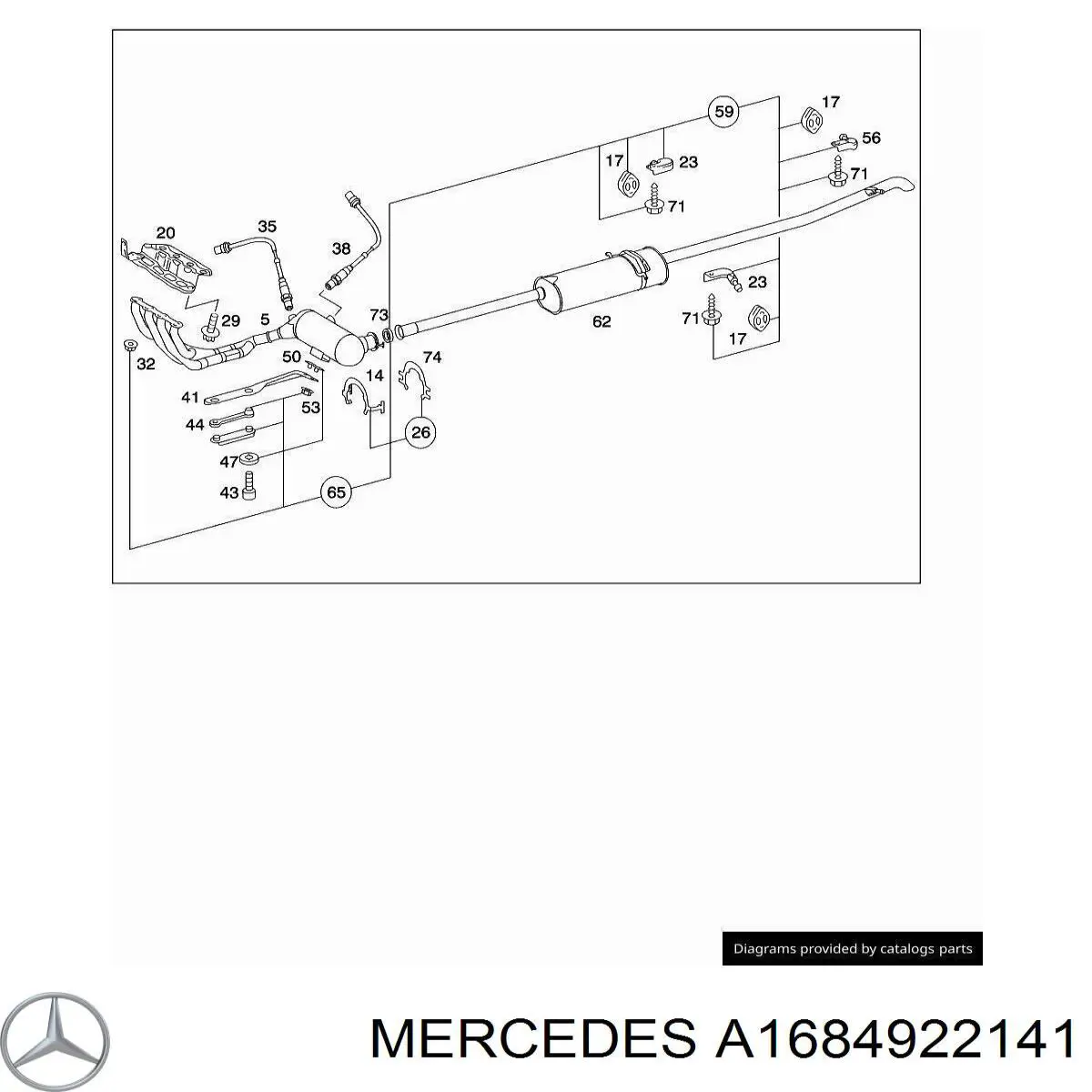 Comprar A1684922141 Mercedes 