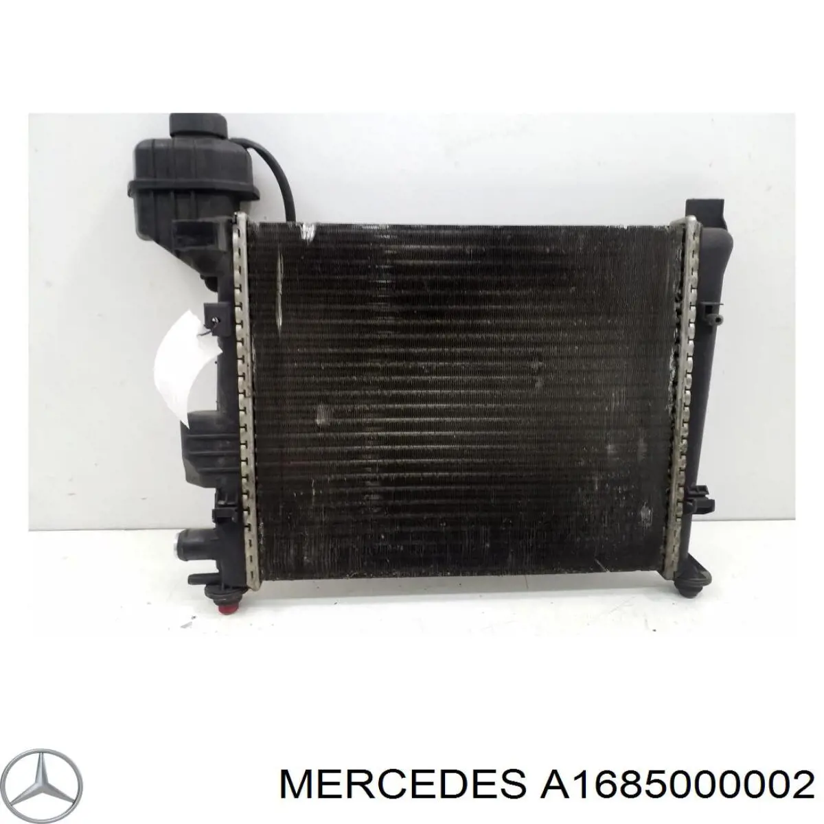 A1685000002 Mercedes radiador refrigeración del motor