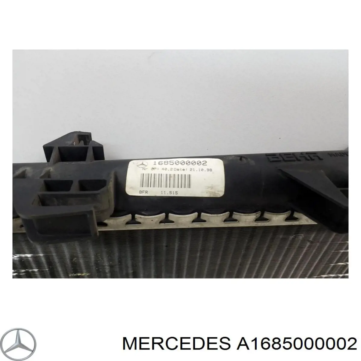 Comprar A1685000002 Mercedes Radiador de auto