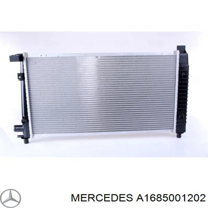 A1685001202 Mercedes radiador