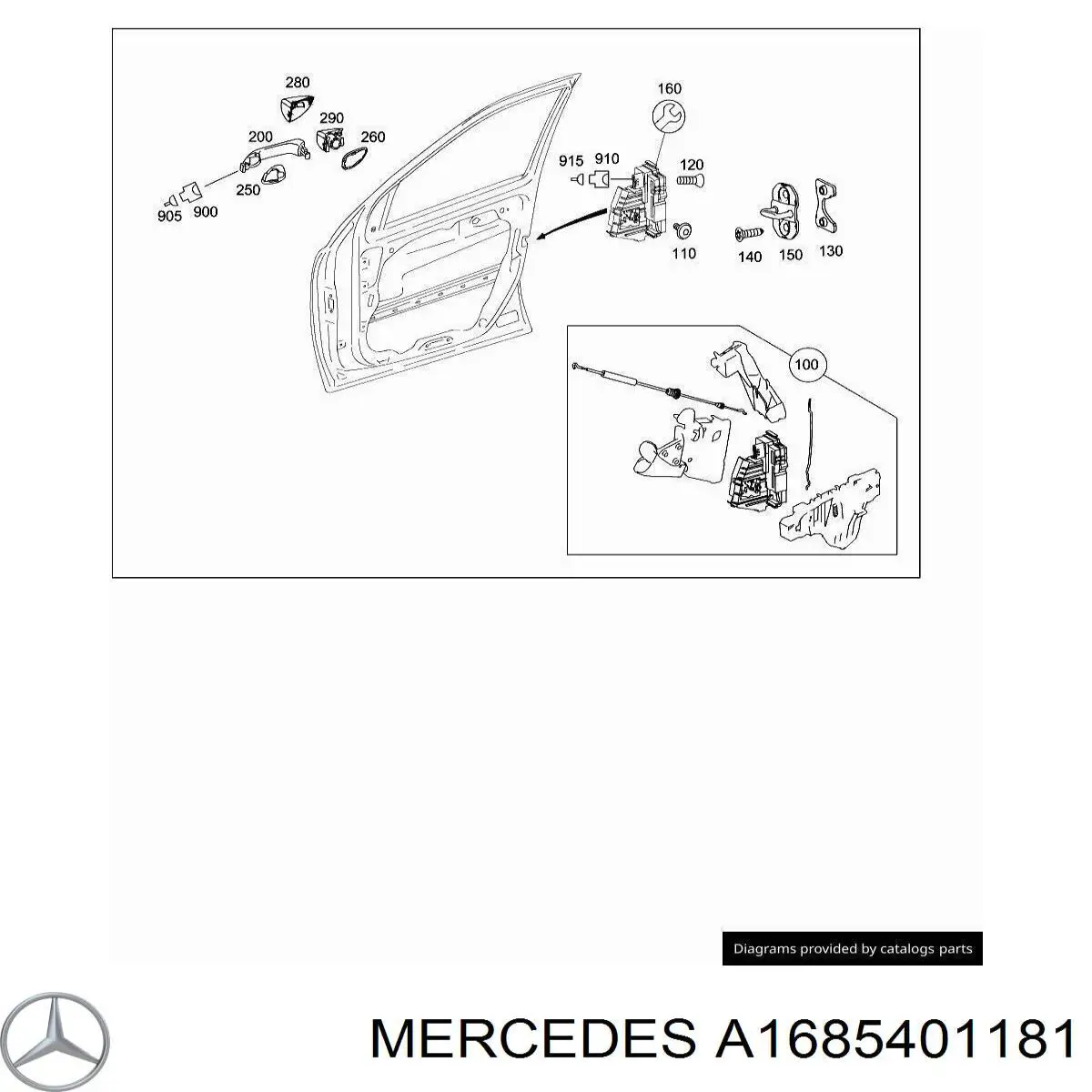  Mercedes A1685401181 precio, desde 11,89 EUR