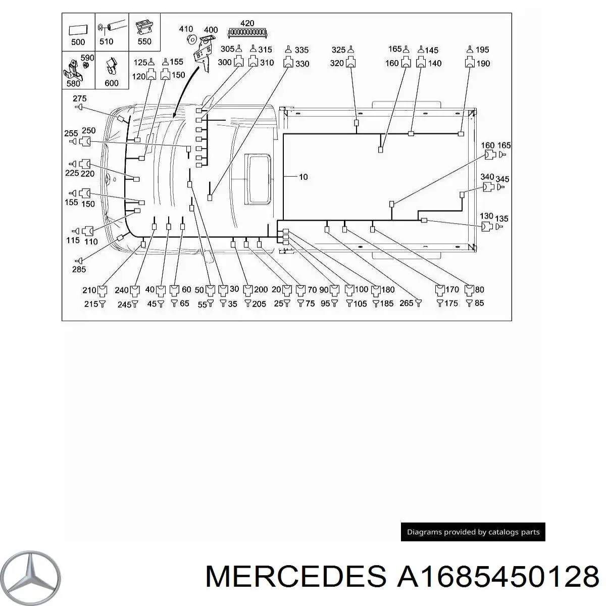 A1685450128 Mercedes 
