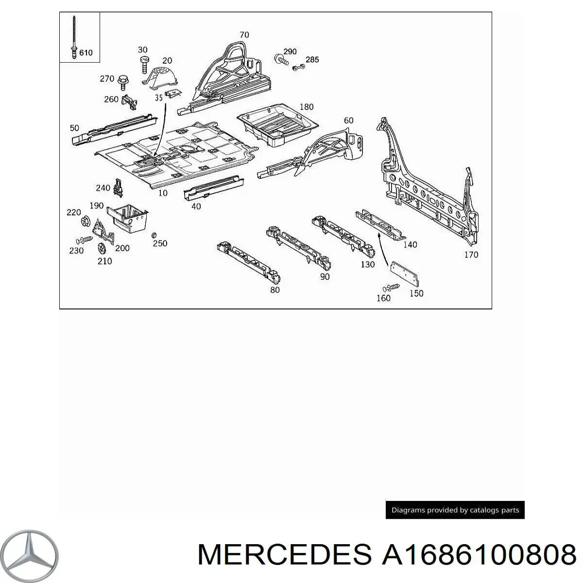 A1686100808 Mercedes