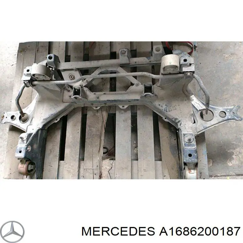 A1686200187 Mercedes subchasis delantero soporte motor