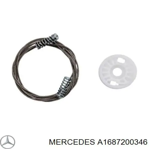 Mecanismo elevalunas delantero izquierdo Mercedes A1687200346 precio, desde 55,32 EUR