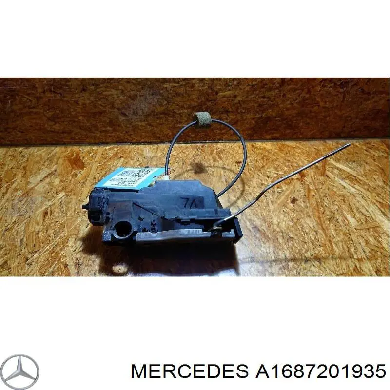 A1687201935 Mercedes cerradura de puerta delantera izquierda