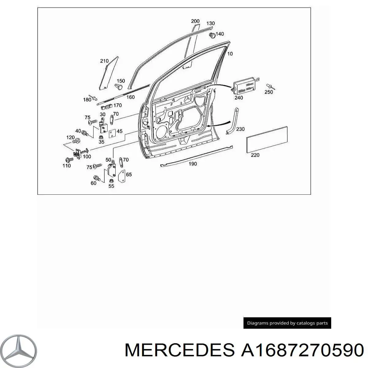 A1687270590 Mercedes 