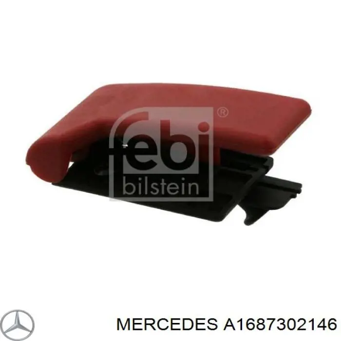 1687302146 Mercedes mecanismo de elevalunas, puerta trasera izquierda