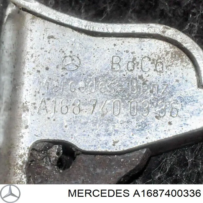 Cerradura maletero Mercedes A W168
