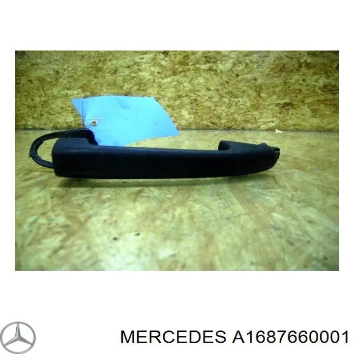 A1687660001 Mercedes tirador de puerta exterior delantero