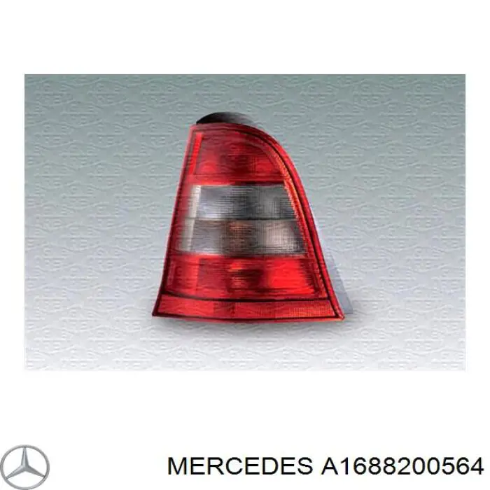 A1688200564 Mercedes Piloto trasero izquierdo