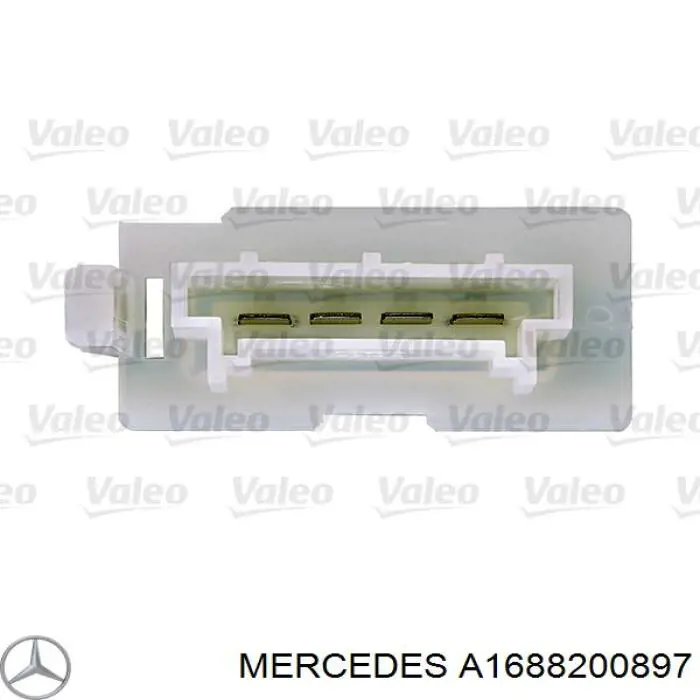 Resistencia de Ventilador Mercedes A1688200897 precio, desde 13,04 EUR
