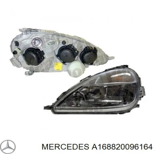 A168820096164 Mercedes faro izquierdo