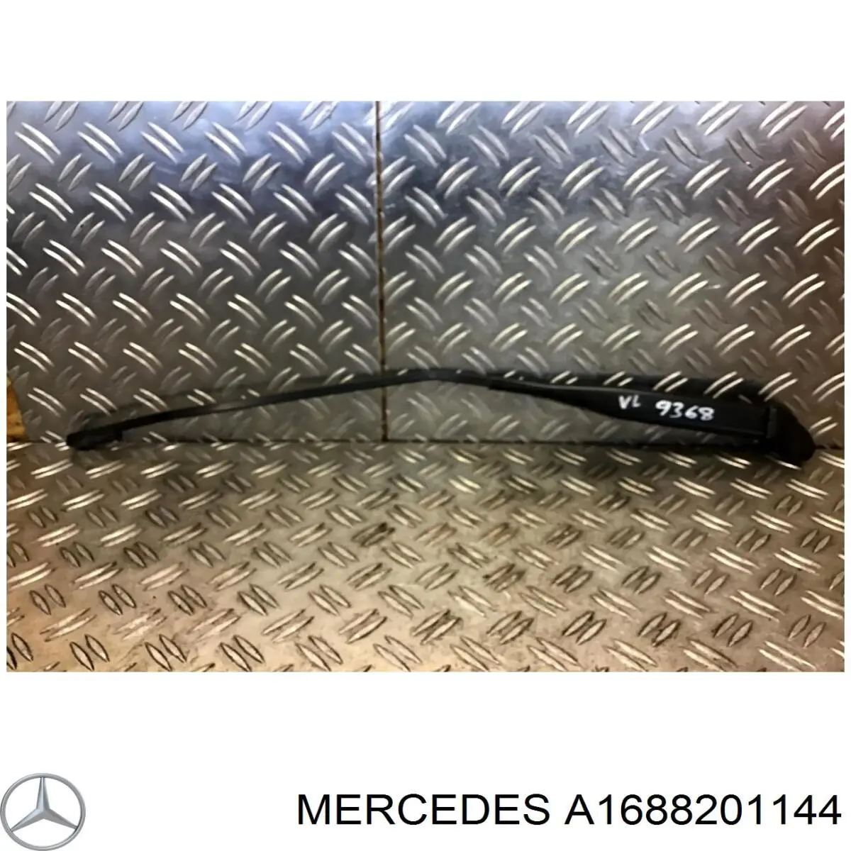 A1688201144 Mercedes brazo del limpiaparabrisas