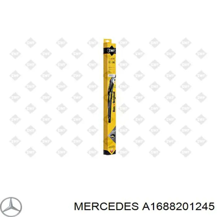 A1688201245 Mercedes limpiaparabrisas de luna delantera conductor