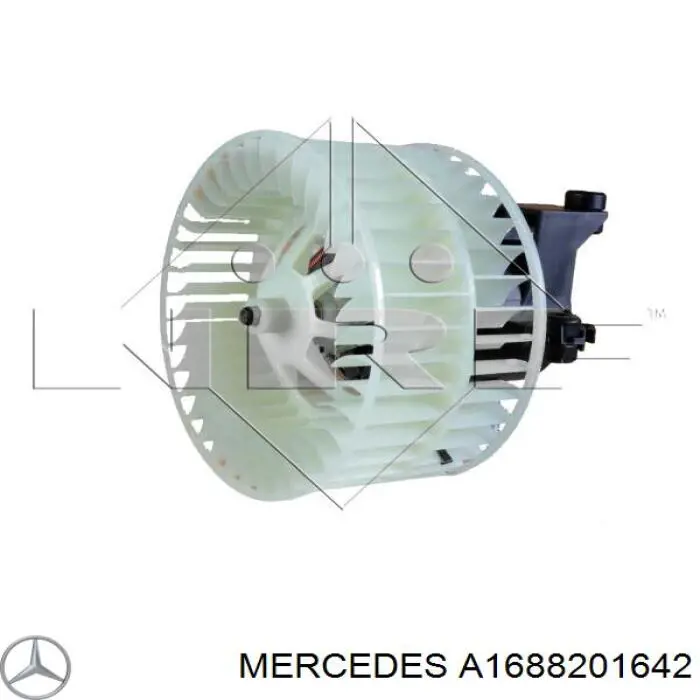 Ventilador de calefacción Mercedes A1688201642 precio, desde 80,12 EUR