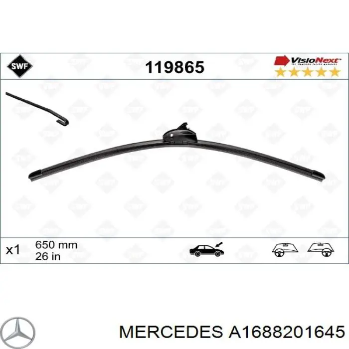 A1688201645 Mercedes