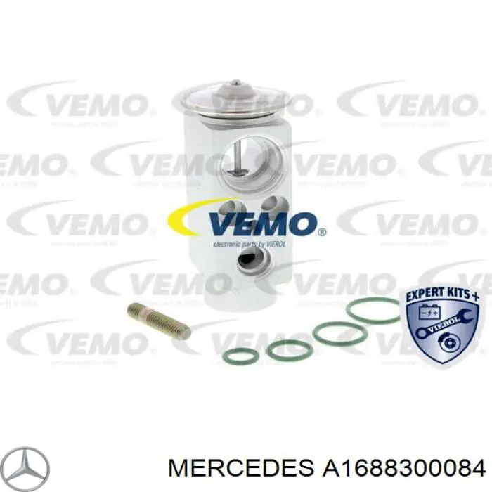 A1688300084 Mercedes válvula de expansión, aire acondicionado