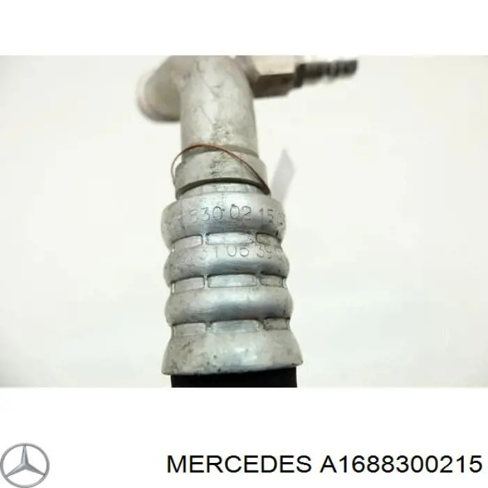 Tubería de baja / alta presión, aire acondicionado, de evaporador a compresor Mercedes A (W168)