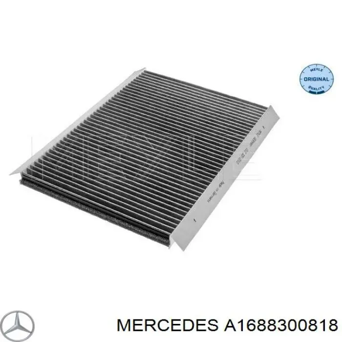 A1688300818 Mercedes filtro habitáculo