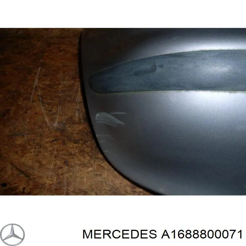 A1688800071 Mercedes parachoques trasero