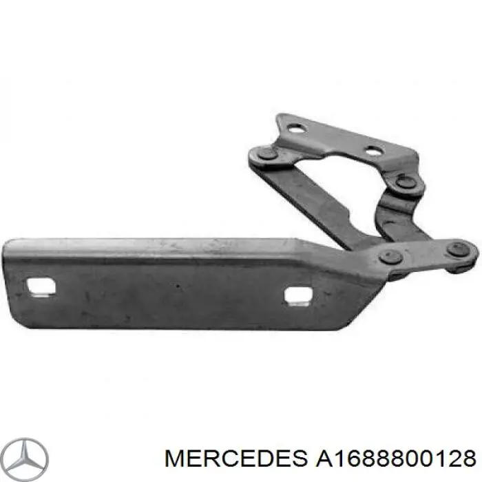 Bisagra izquierda del capó Mercedes A1688800128 precio, desde 39,20 EUR