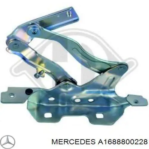 Bisagra derecha del capó Mercedes A1688800228 precio, desde 39,20 EUR