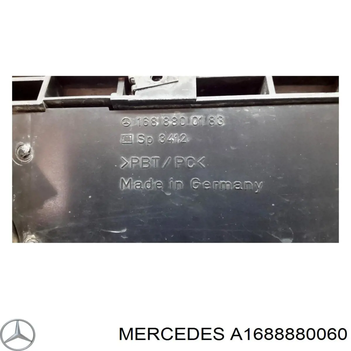 A1688880060 Mercedes panal de radiador