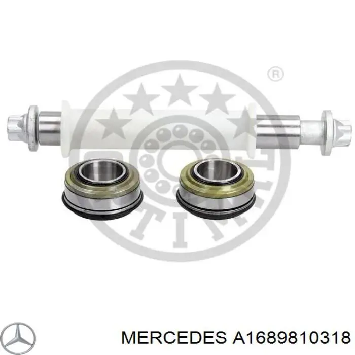 A1689810318 Mercedes suspensión, brazo oscilante trasero inferior