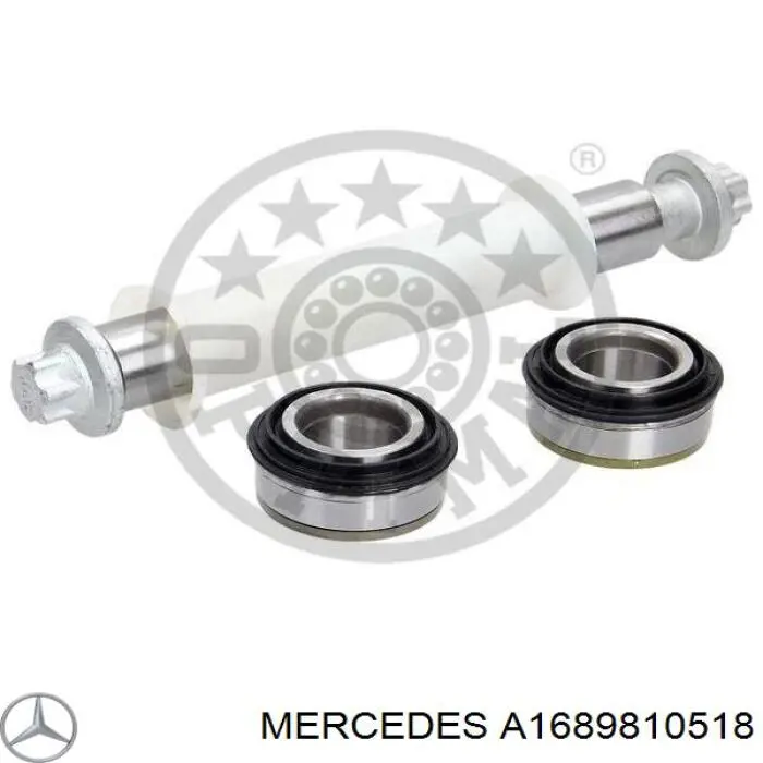 A1689810518 Mercedes suspensión, brazo oscilante trasero inferior