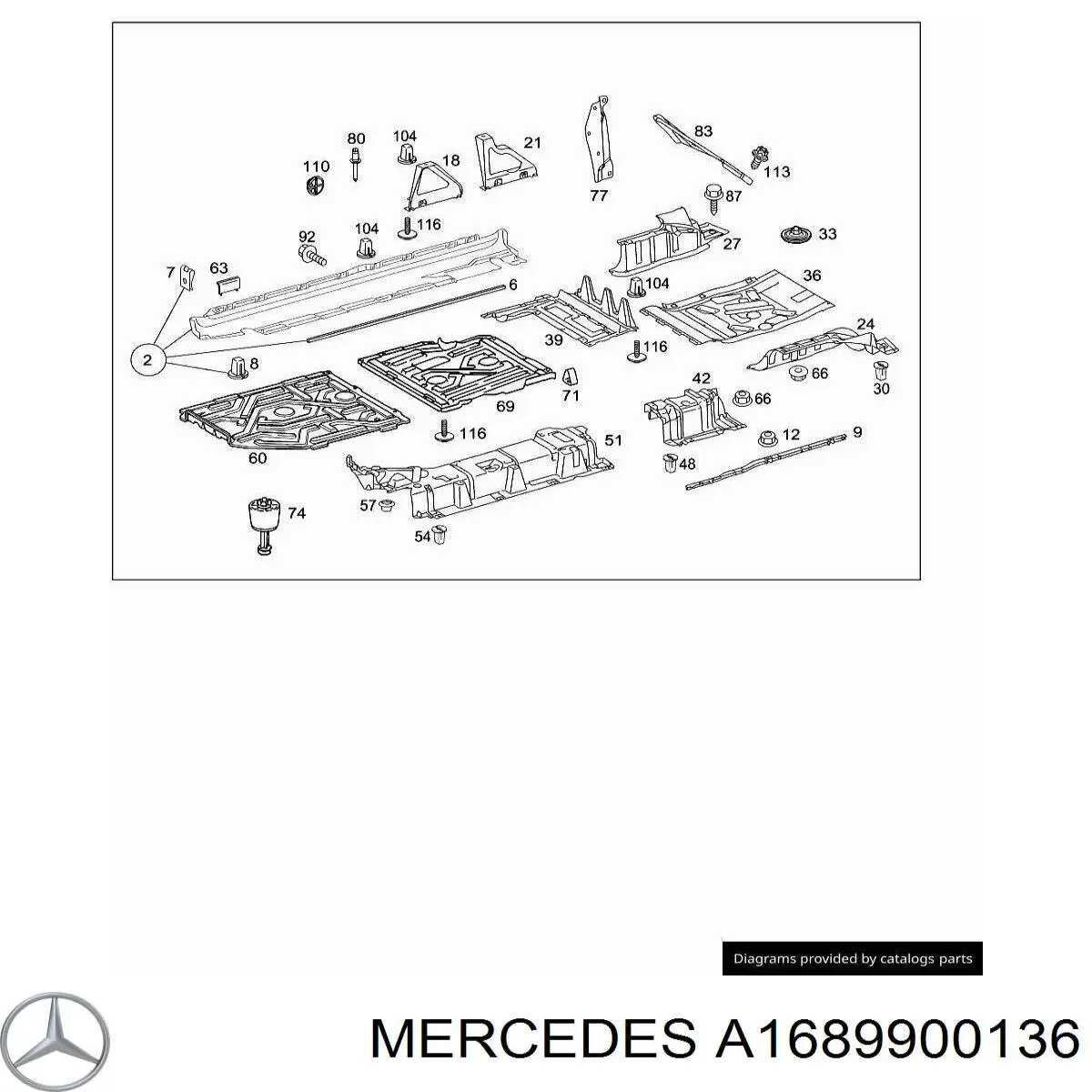 A1689900136 Mercedes