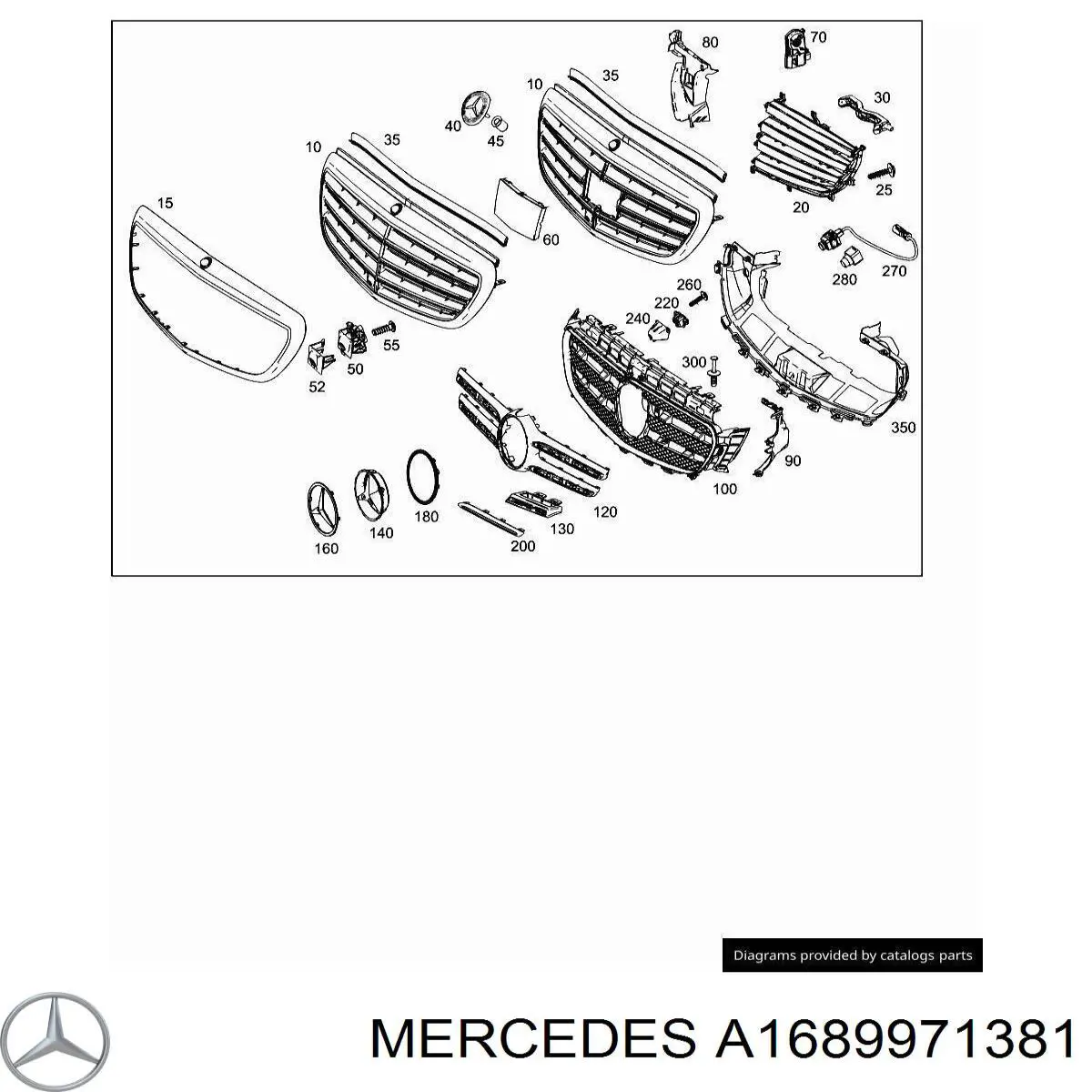  Mercedes A1689971381 precio, desde 3,50 EUR