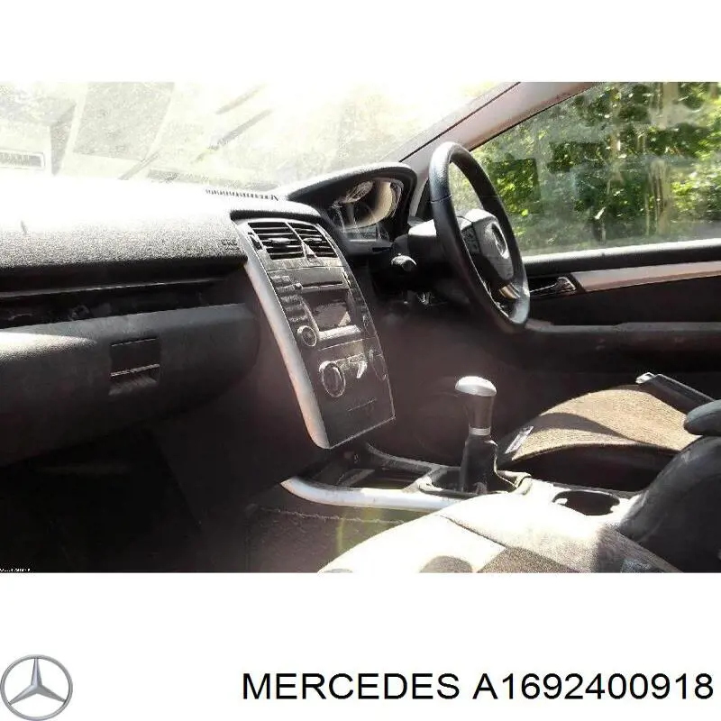Soporte de motor trasero izquierdo A1692400918 Mercedes