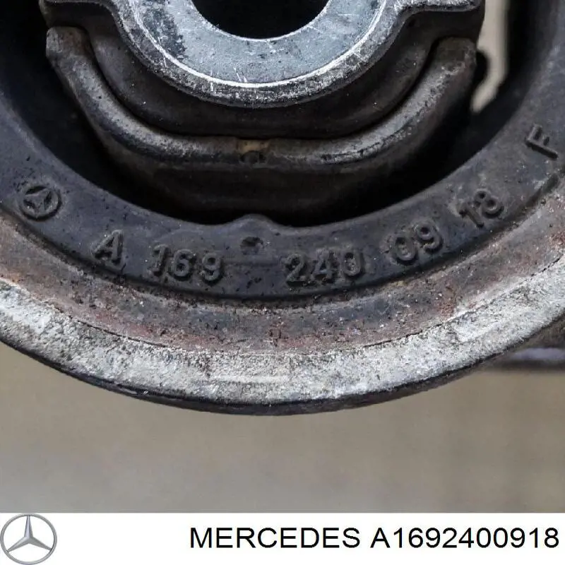 Soporte de motor trasero izquierdo Mercedes A1692400918
