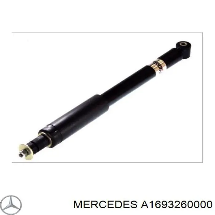 Amortiguador trasero Mercedes A1693260000 precio, desde 28,14 EUR