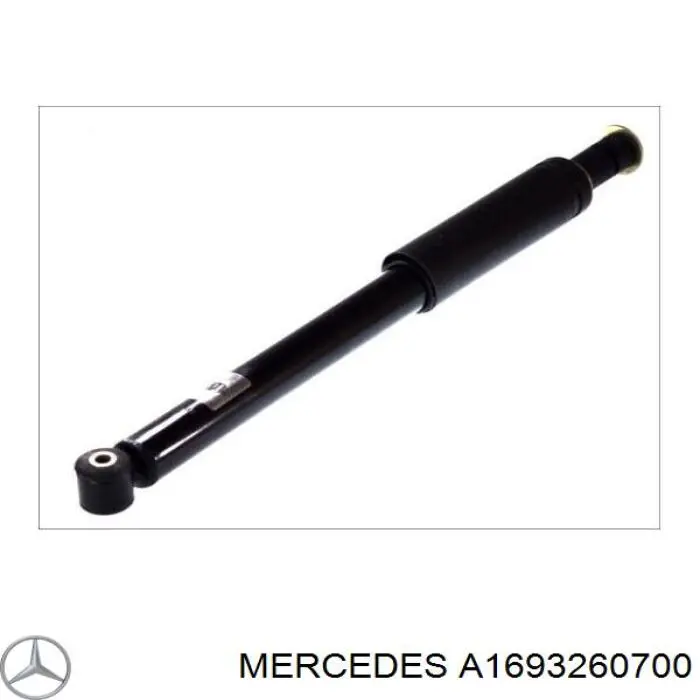 Amortiguador trasero Mercedes A1693260700 precio, desde 28,14 EUR