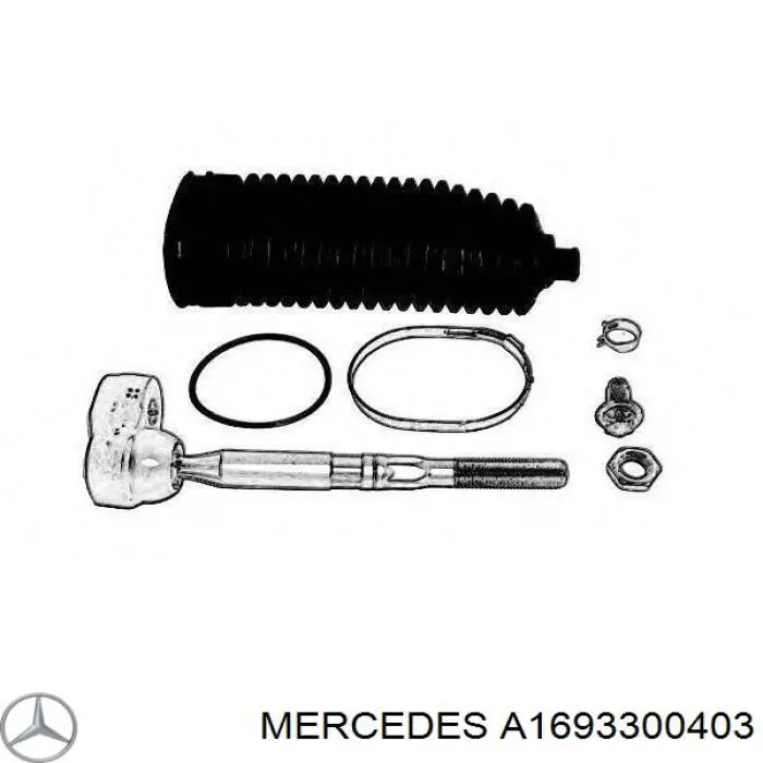 A1693300403 Mercedes barra de acoplamiento izquierda