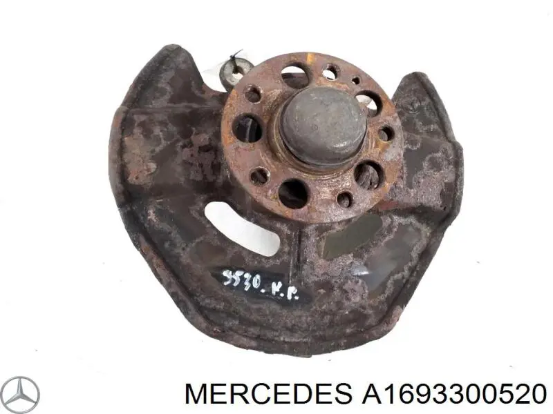 Mangueta delantera izquierda A1693300520 Mercedes