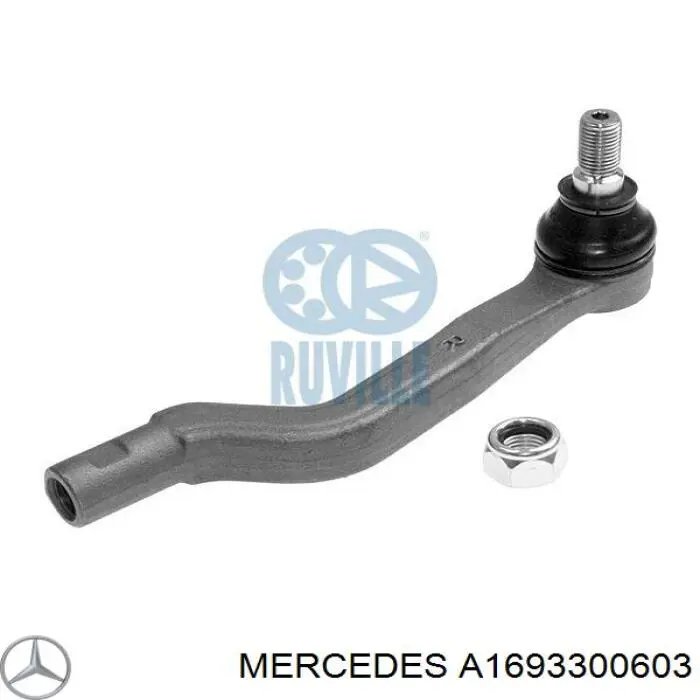 A1693300603 Mercedes rótula barra de acoplamiento exterior
