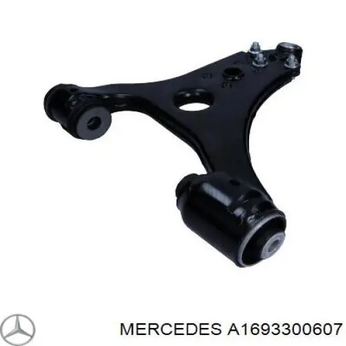 A1693300607 Mercedes barra oscilante, suspensión de ruedas delantera, inferior derecha