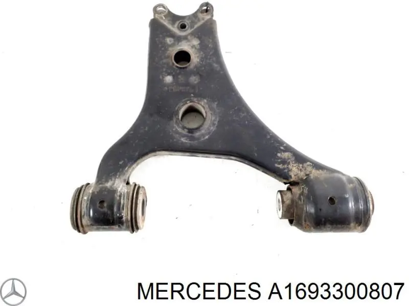 A1693300807 Mercedes barra oscilante, suspensión de ruedas delantera, inferior derecha