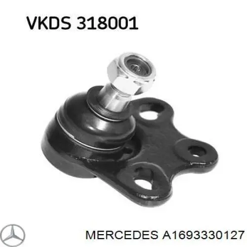 A1693330127 Mercedes rótula de suspensión inferior