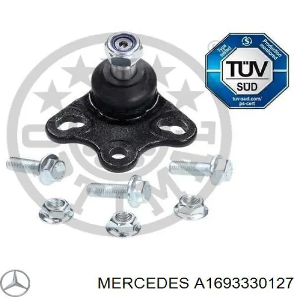Rótula inferior de suspensión Mercedes A1693330127 precio, desde 18,33 EUR