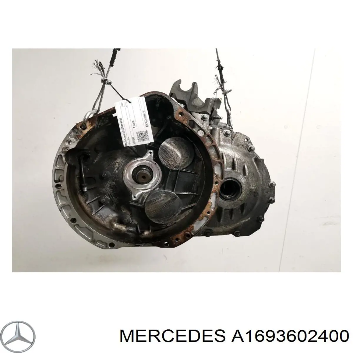 A1693602400 Mercedes caja de cambios mecánica, completa