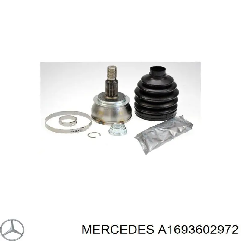 Semieje delantero izquierdo Mercedes A169360337280 precio, desde 106,21 EUR