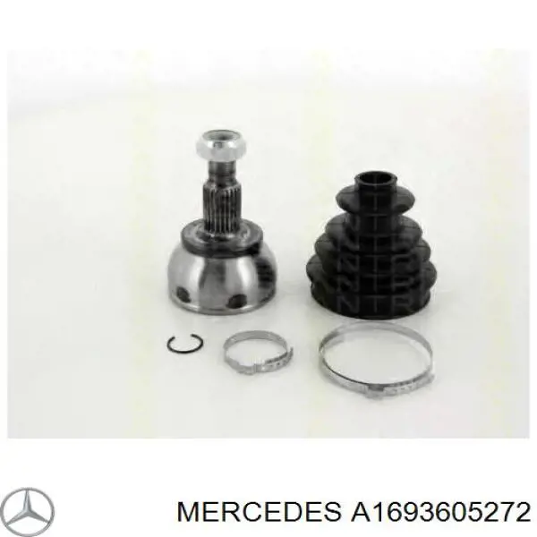 Comprar A1693608272 Mercedes Semieje delantero derecho
