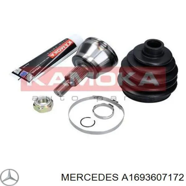 Semieje delantero izquierdo A1693603972 Mercedes