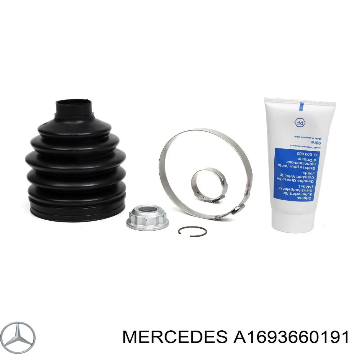 Fuelle, árbol de transmisión delantero exterior MERCEDES A1693660191