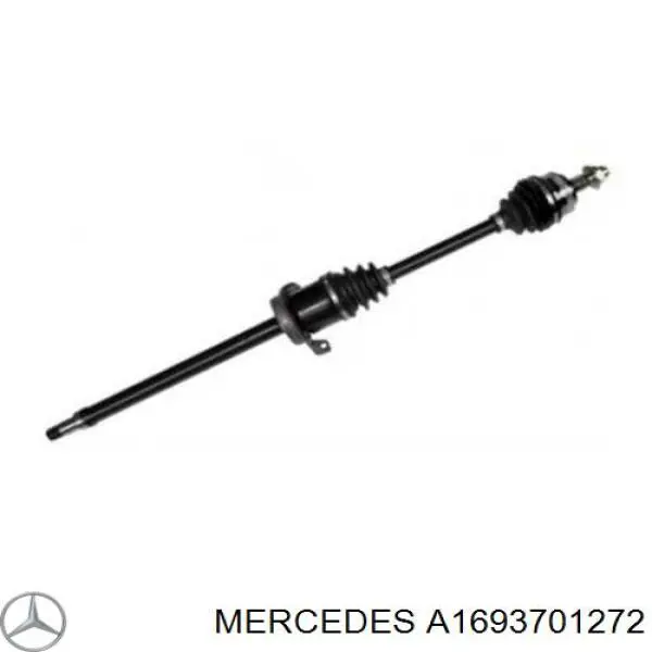 A1693701272 Mercedes Semieje delantero derecho